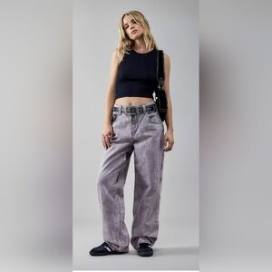 BDG Urban Outfitters UO Tie-Dye pink Tint Boyfriend Jeans size 29W 32L brand new